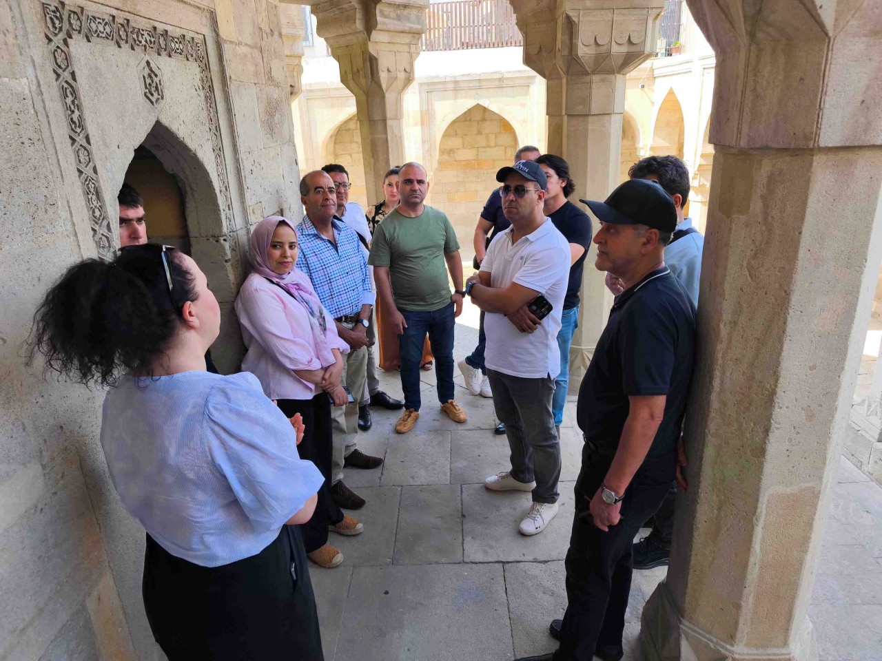 Mərakeşli jurnalistlər ölkəmizdə səfərdədir - FOTOLAR